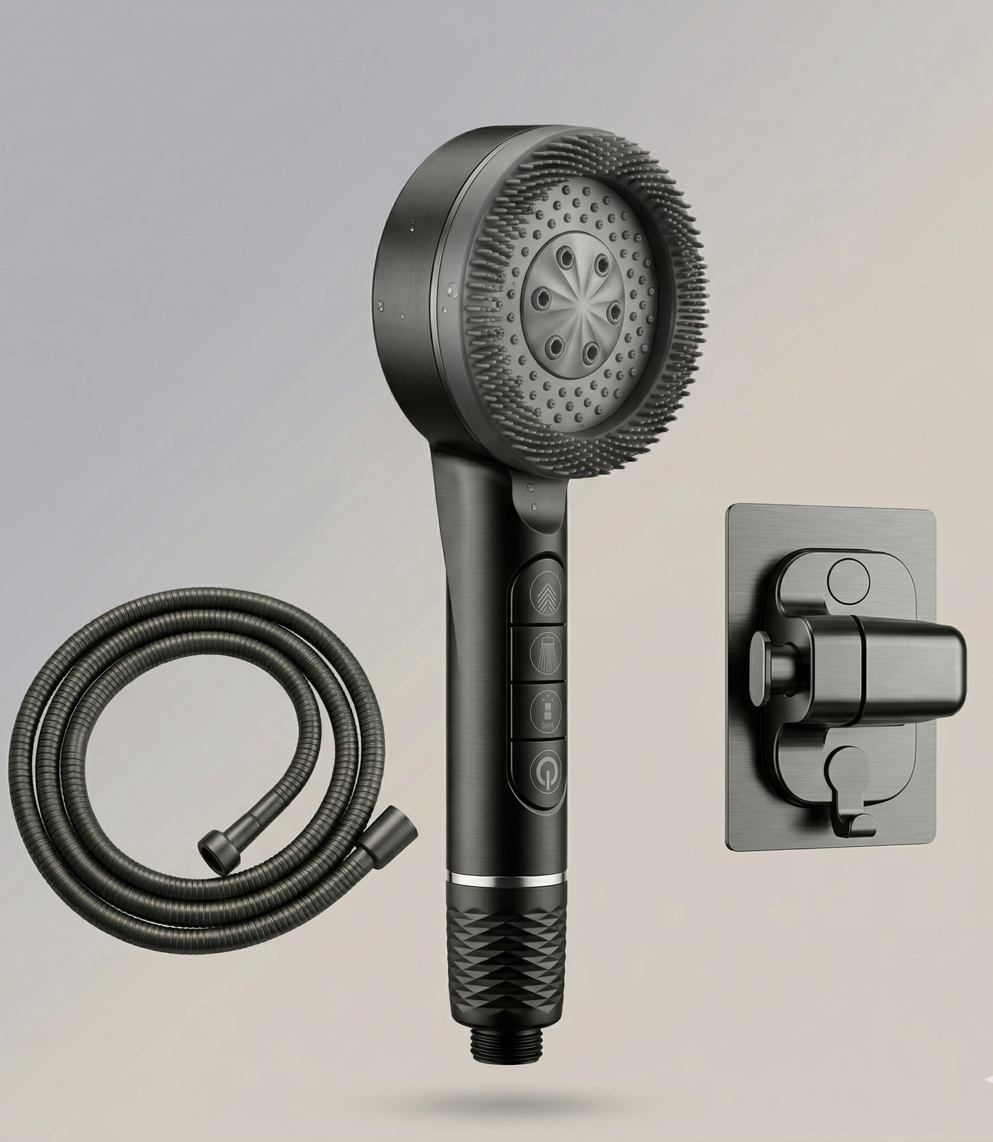 Luxenvio Spa PURE™ | Pommeau de Douche Filtrant Haute Pression (Peau & Cheveux Protégés)